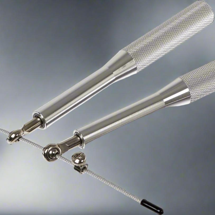 Corde à Sauter - JumpRopeCrossfit™ - Argent - Do muscu