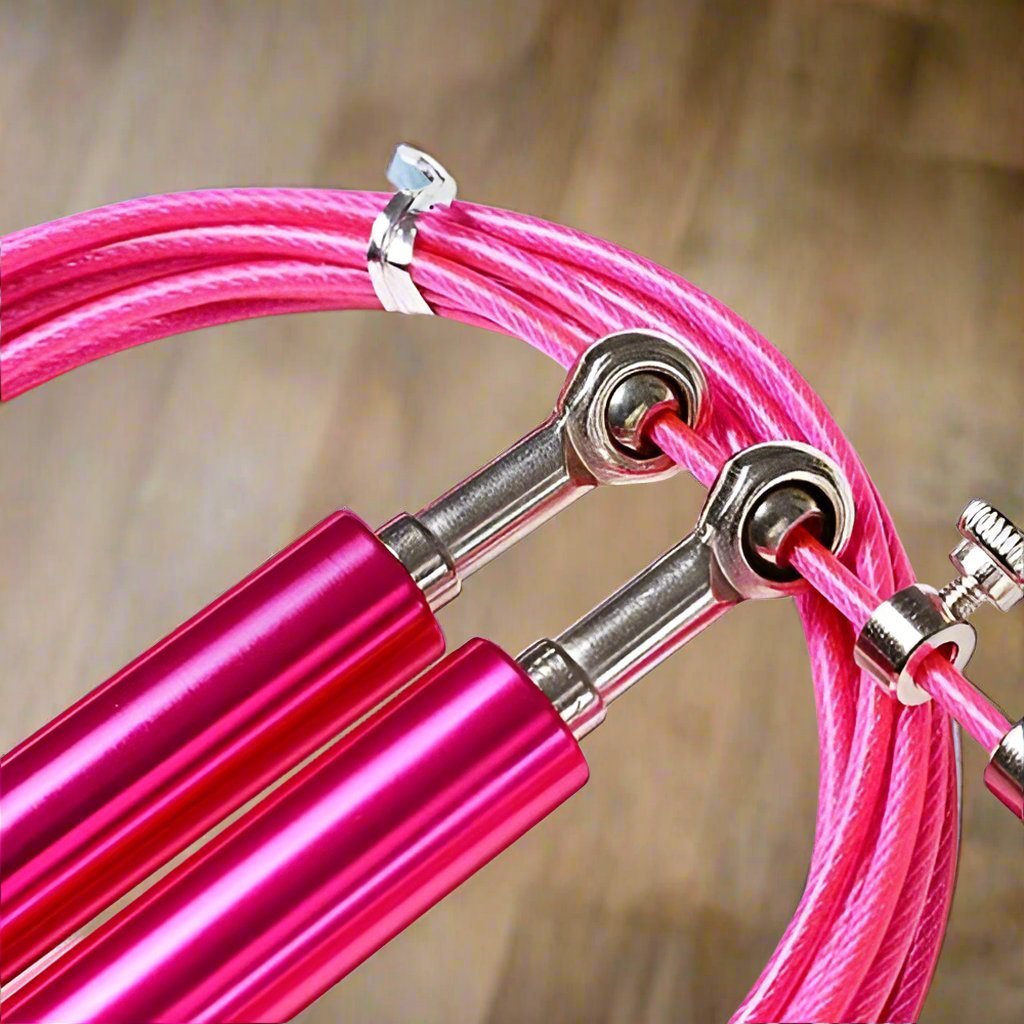 Corde à Sauter - JumpRopeCrossfit™ - Rose - Do muscu