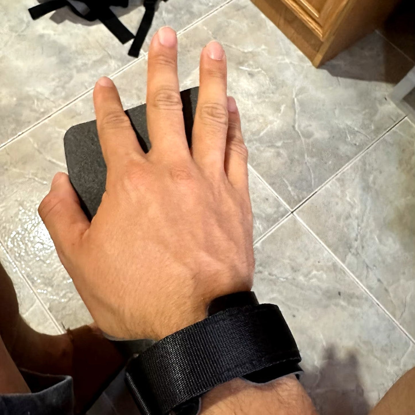 Poignet de Force - CarbonGrip™ - Noir - Do muscu
